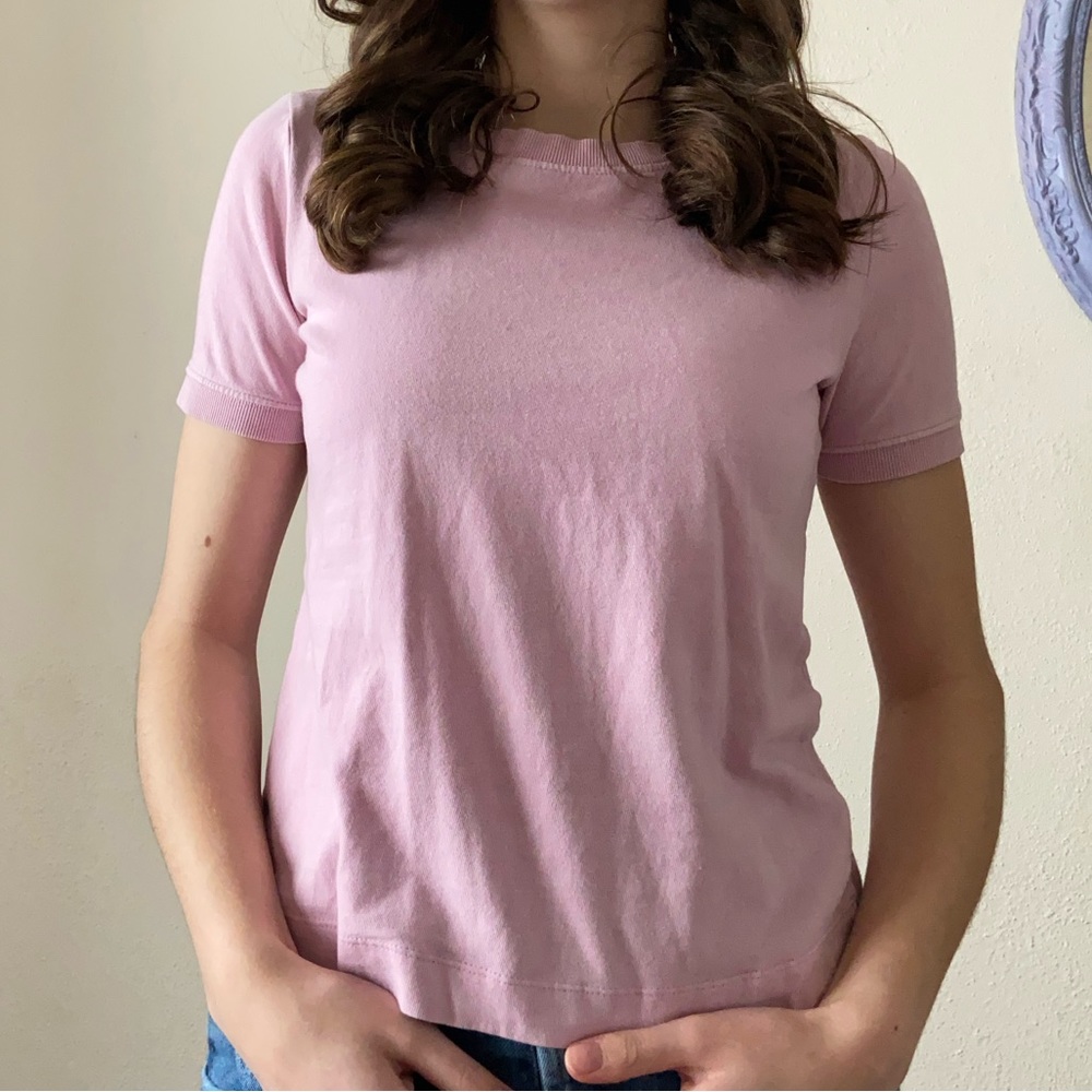 Baby Pink T-Shirt Size S Zara Apparel